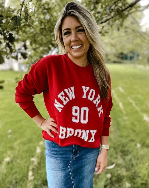 Frenchy Pullover New York Grey