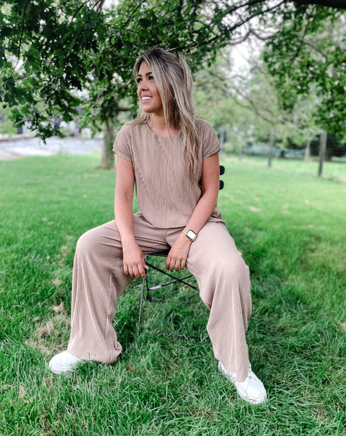 Frenchy Jumpsuit Taupe