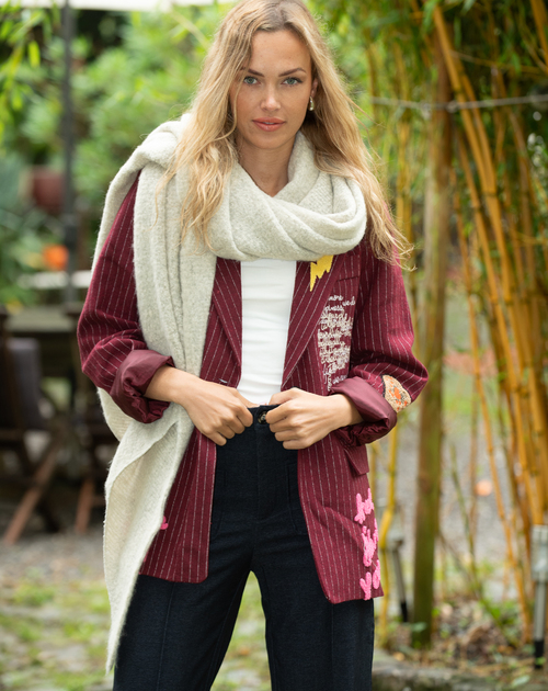 Frenchy Blazer Bordeaux