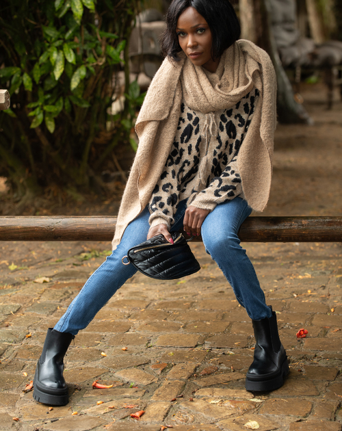 Frenchy Pullover Leopard