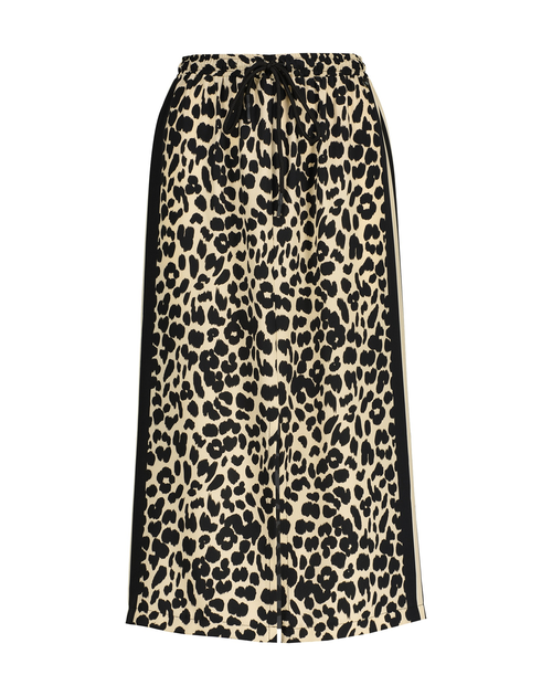 Lange rok met animalprint