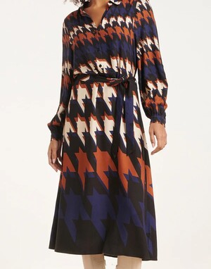 thumbnail - 177422_01_24526-Houndstooth-Print-Midi-Jurk.jpg