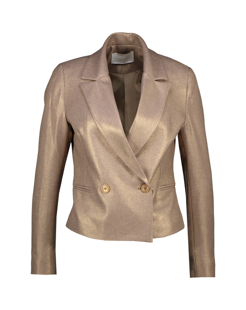 Blazer kort goud