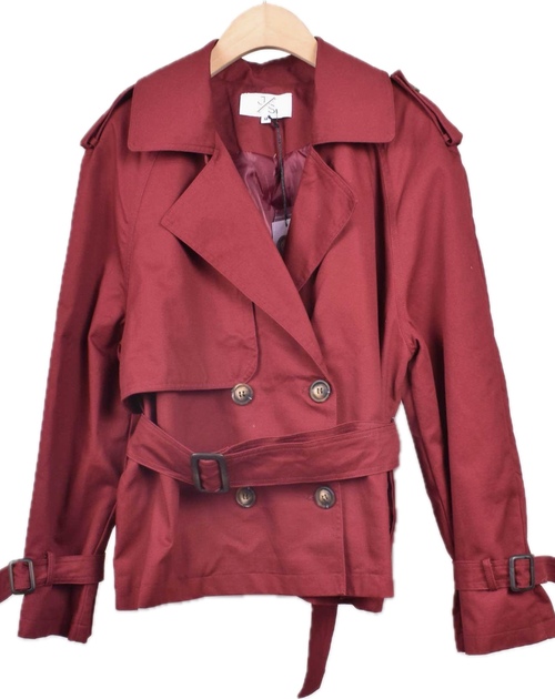 trench kort winered