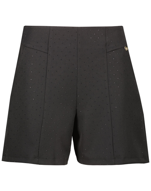 Short met strass grijs (foto zwart)