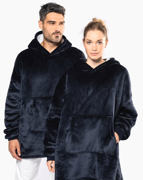 Poncho oversized met wol  ( perso met naam +€10 ) - 2