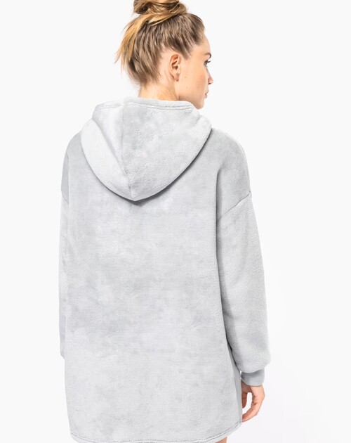 Poncho oversized met wol  ( perso met naam +€10 ) - 2