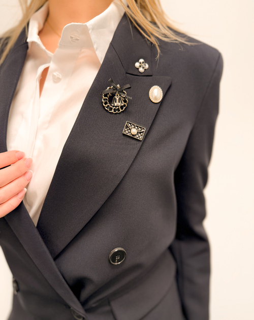 Blazer met pins - 2