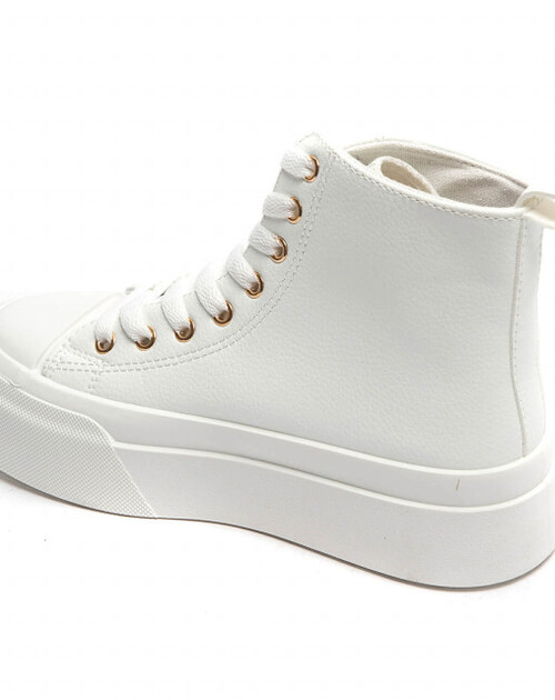 hoge sneaker met speld - 2